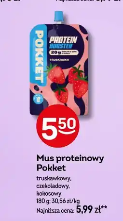 Żabka Mus proteinowy Pokket oferta