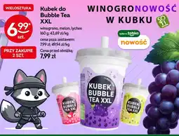 Żabka Kubek do Bubble Tea XXL (winogrono, melon, lychee) oferta