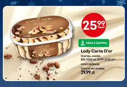 Żabka Lody Carte D'or oferta