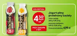 Żabka Jogurt pitny proteinowy Łaciaty oferta