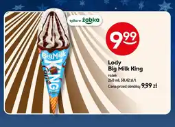 Żabka Big Milk King Ice Cream Cone oferta