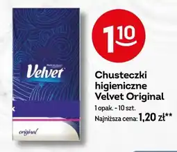 Żabka Chusteczki higieniczne Velvet Original oferta