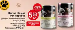 Żabka Karma dla psa Pet Republic (jagnięcina/wołowina z warzywami) oferta