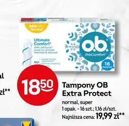 Żabka Tampony OB Extra Protect oferta