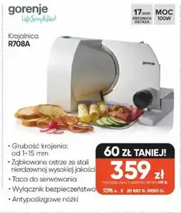 Max Elektro Gorenje Krajalnica R708A oferta