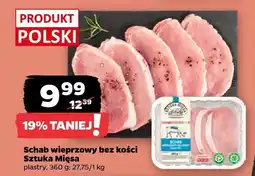 Netto Schab wieprzowy bez kości Sztuka Mięsa oferta
