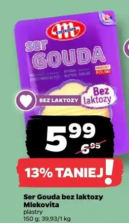 Netto Ser Gouda bez laktozy Mlekovita oferta