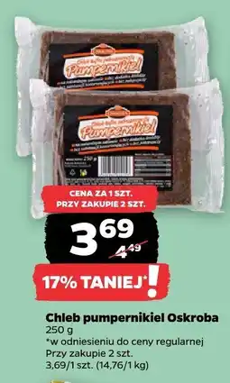 Netto Chleb pumpernikiel Oskroba oferta