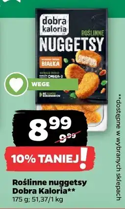 Netto Roślinne nuggetsy Dobra Kaloria oferta