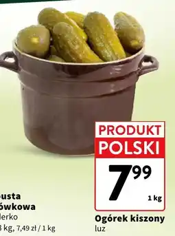 Intermarche Ogórek kiszony luz oferta