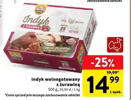Intermarche Indyk wolnogotowany z żurawiną oferta