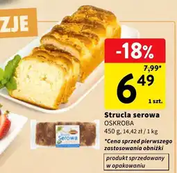 Intermarche Strucla serowa OSKROBA oferta