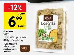Intermarche Łazanki Virtu z kapustą i grzybami oferta