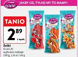 Intermarche Żelki O la la! wybrane rodzaje oferta