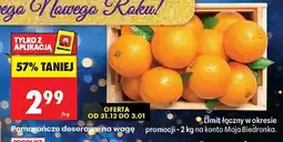 Biedronka Pomarańcze deserowe na wagę oferta