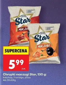 Biedronka Chrupki maczugi Star ketchup, fromage, pizza oferta