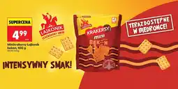 Biedronka Krakersy Minikrakersy Lajkonik bekon oferta