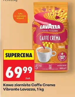 Biedronka Kawa ziarnista Caffe Crema Vibrante Lavazza oferta