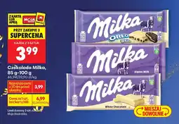 Biedronka Czekolada Milka Alpine Milk oferta
