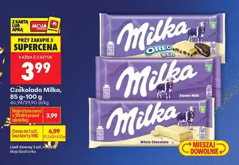 Czekolada Milka Alpine Milk