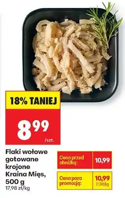 Biedronka Flaki wołowe gotowane krajone Kraina Mięs oferta
