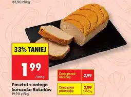 Biedronka Pasztet z całego kurczaka Sokołów oferta