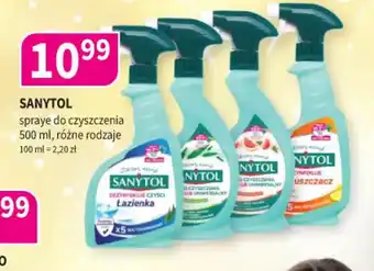 Drogerie Polskie Sanytol spraye do czyszczenia oferta
