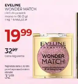 Jawa Drogerie Eveline Wonder Match cieŃ oferta