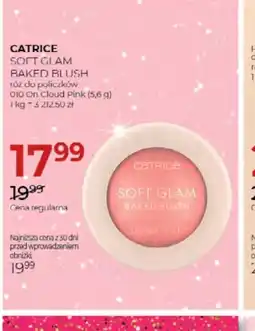 Jawa Drogerie Catrice Soft Glam Baked Blush oferta