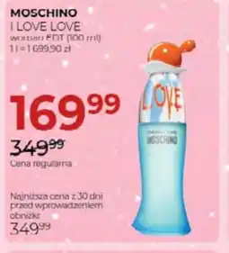 Jawa Drogerie Moschino I Love Love EDT oferta