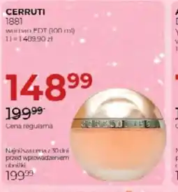 Jawa Drogerie Cerruti 1881 women EDT oferta
