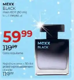 Jawa Drogerie MEXX BLACK men EDT oferta