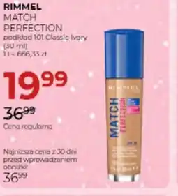 Jawa Drogerie Rimmel Match Perfection podkŁad oferta
