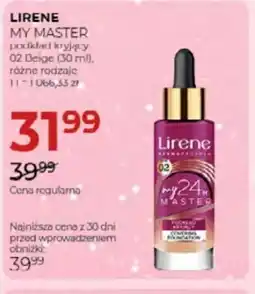 Jawa Drogerie Lirene My Master podkŁad kryjĄcy oferta