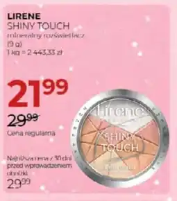 Jawa Drogerie Lirene Shiny Touch rozŚwietlacz oferta