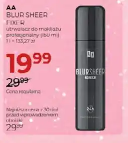 Jawa Drogerie AA Blur Sheer Fixer oferta