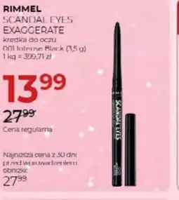 Jawa Drogerie Rimmel Scandal Eyes Exaggerate oferta