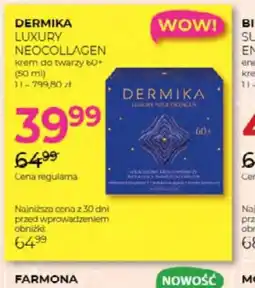 Jawa Drogerie Dermika Luxury Neocollagen krem oferta