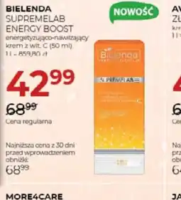 Jawa Drogerie Bielenda Supremelab Energy Boost krem oferta