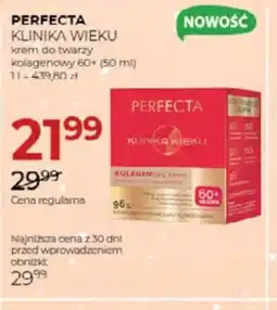 Jawa Drogerie Perfecta Klinika Wieku krem kolagenowy oferta