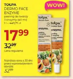 Jawa Drogerie ToŁpa Dermo Face Enzyme peeling do twarzy oferta