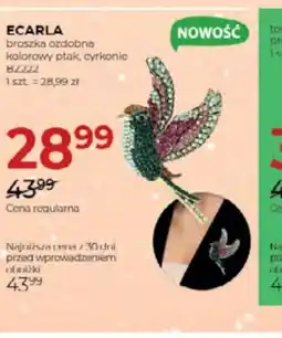 Jawa Drogerie ECARLA broszka ozdobna oferta