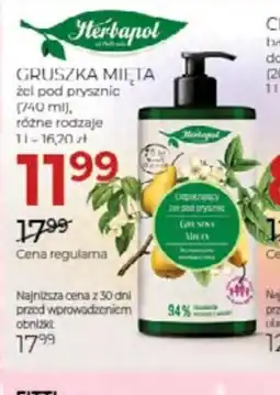 Jawa Drogerie Herbapol Żel pod prysznic oferta