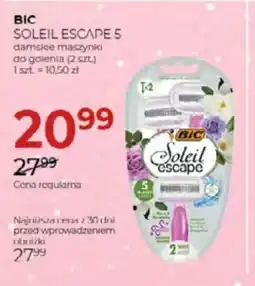 Jawa Drogerie BIC Soleil Escape 5 maszynki oferta
