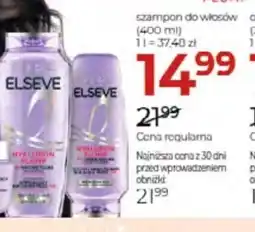Jawa Drogerie Elseve szampon do wŁosÓw oferta