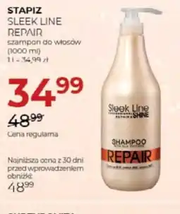 Jawa Drogerie STAPIZ SLEEK LINE REPAIR szampon oferta