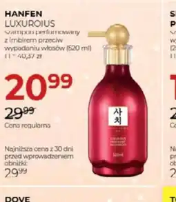 Jawa Drogerie Hanfen Luxuroius Szampon oferta
