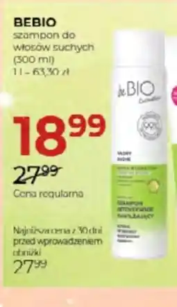 Jawa Drogerie BEBIO szampon do wŁosÓw suchych oferta