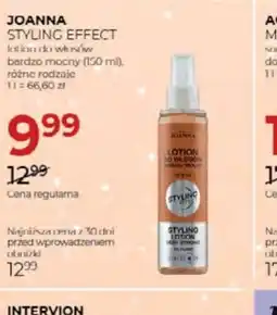 Jawa Drogerie Joanna Styling Effect lotion do wŁosÓw oferta