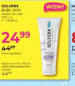Jawa Drogerie Solverx Baby Skin balsam oferta